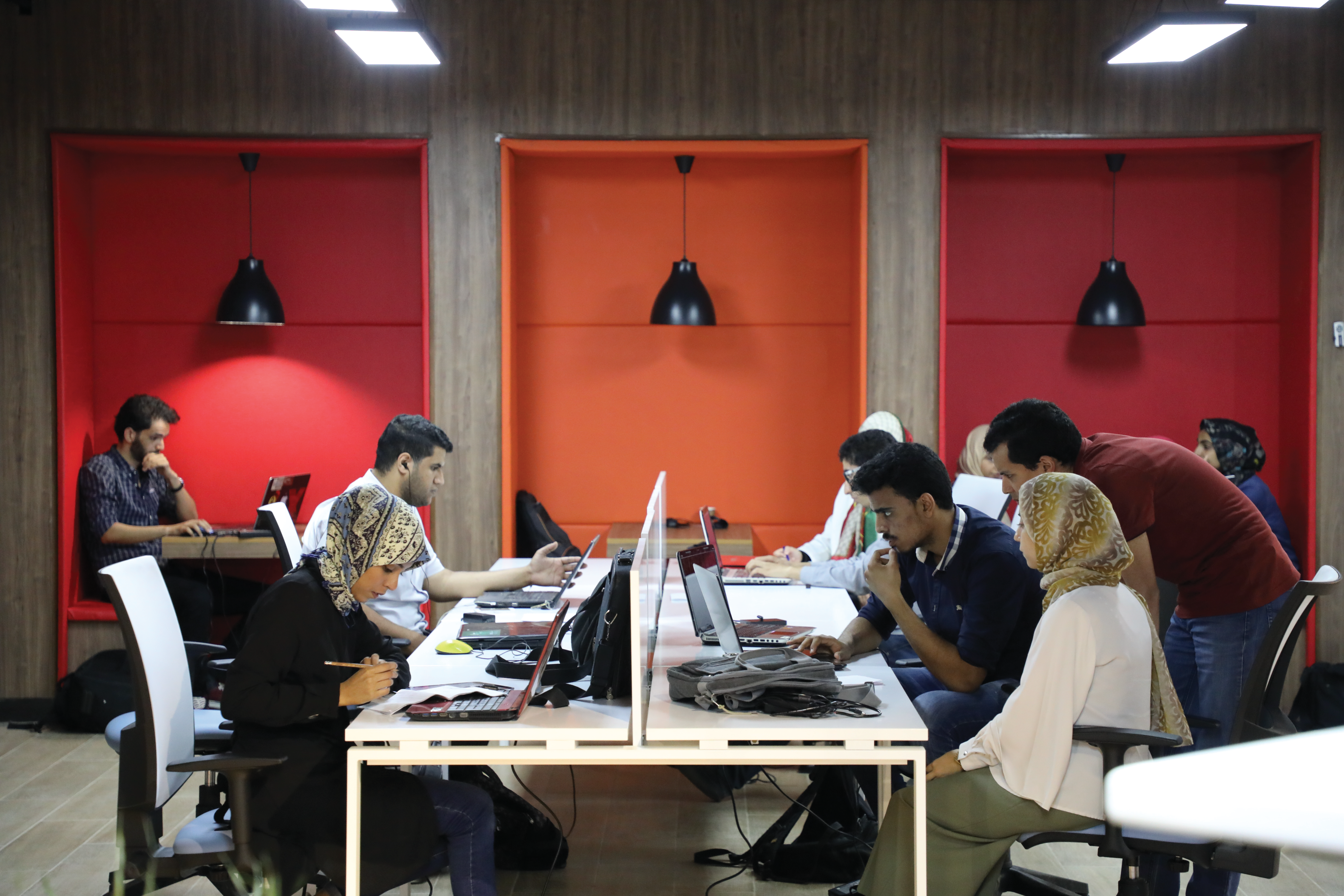 Tatweer Entrepreneurship Campus workspace