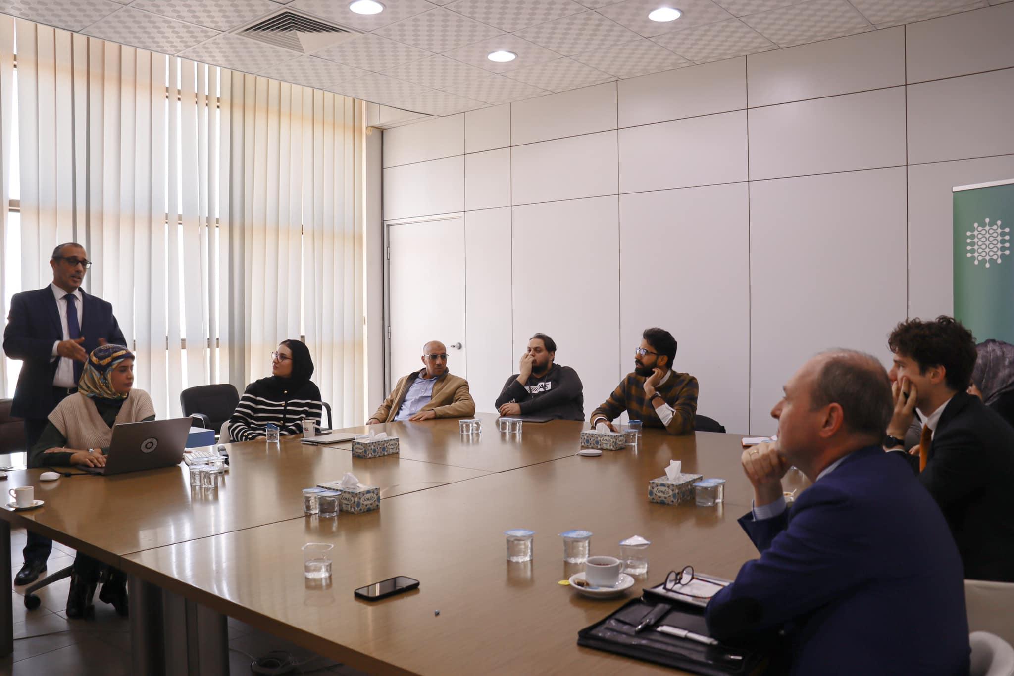 Netherlands Ambassador Joost Klarenbeek Visits Tatweer Research in Benghazi gallery 5